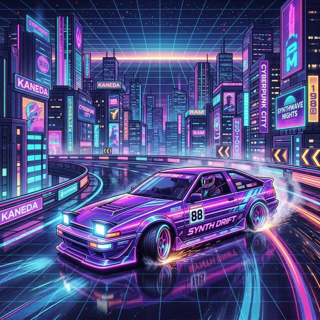 Neon Drifter